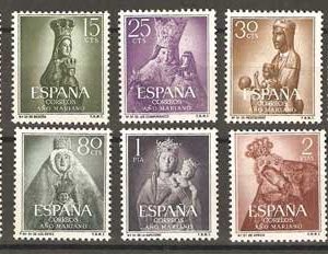 Sello 1132-41.Año Mariano