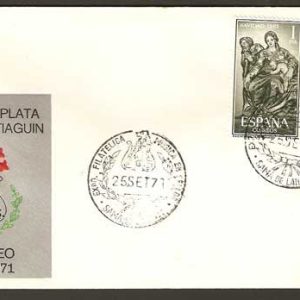 0081. Matasellos Exp. de Música (Sama de Langreo-25/09/71)