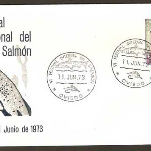 0094. Matasellos Festival Internacional del Salmón (11/06/73)