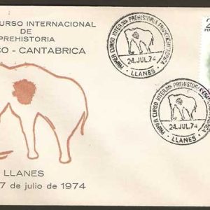 0106. Matasellos Prehistoria (Llanes-20-27/07/1974)