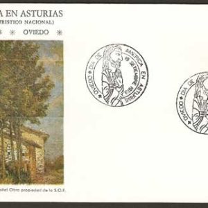 0154. Matasellos Día de América en Asturias (Oviedo-19/09/78)