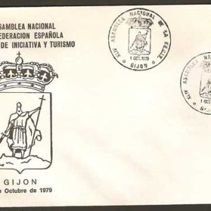 0166. Matasellos Asamblea Nacional de FECIT (Gijón-1/10/79)