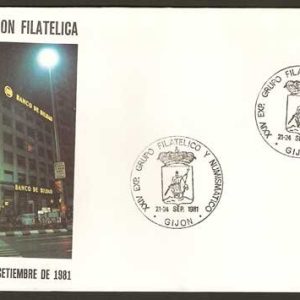 0190.Matasellos XXIV Exposición Filatélica (Gijón-21-24/09/1981)