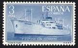 Sello 1191.Exposición flotante en el buque «Ciudad de Toledo»