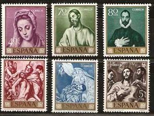 Sello 1330-39.Domenico Theotocopoulos «El Greco»