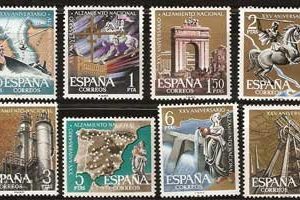 Sello 1353-64.XXV aniversario del Alzamiento Nacional