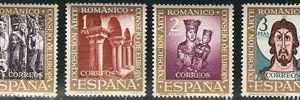 Sello 1365-68.VII exposición Consejo de Europa «El Arte Románico