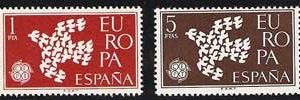 Sello 1371-72.Europa-CEPT