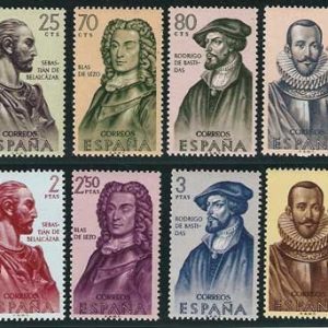 Sello 1374-81.Forjadores de América