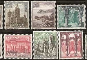 Sello 1541-50.Serie Turística.Paisajes y Monumentos