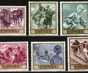 Sello 1566-75.Joaquín Sorolla