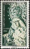 Sello 1598.Coronación de la Virgen de la Macarena