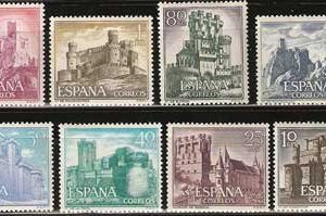 Sello 1738-45.Castillos de España