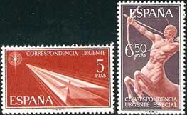 Sello 1765-66.Alegorías