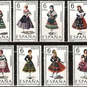 Sello 1767-78.Trajes Típicos Españoles