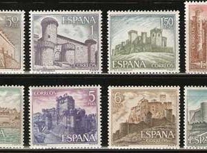 Sello 1809-16.Castillos de España