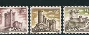 Sello 1880-84.Castillos de España