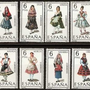 Sello 1898-09.Trajes típicos españoles