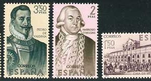 Sello 1939-43.Forjadores de América