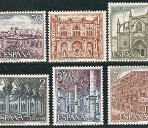 Sello 1982-87.Serie Turística