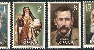 Sello 2027-30.Centenario de celebridades
