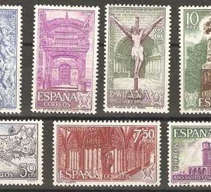 Sello 2047-53.Año Santo Compostelano