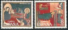 Sello 2061-62.Navidad