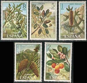Sello 2085-89.Flora