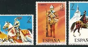 Sello 2139-43.Uniformes militares