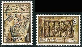 Sello 2162-63.Navidad