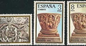 Sello 2217-19.Navidad