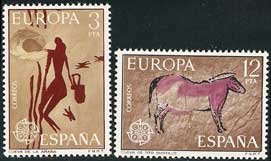Sello 2259-60.Europa-CEPT
