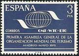 Sello 2262.1ª Asamblea general de la Org. mundial del Turismo
