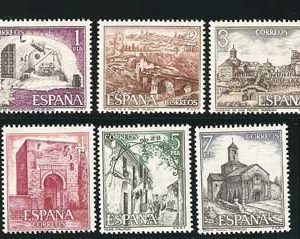 Sello 2266-71.Serie turística