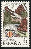 Sello 2307.Cent. del Centro Excursionista de Cataluña