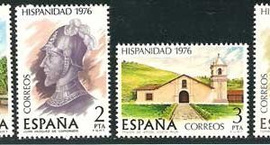 Sello 2371-74.Hispanidad.Costa Rica