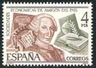 Sello 2402.Sociedades Económicas de Amigos del País
