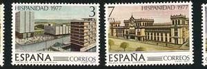 Sello 2439-42.Hispanidad.Guatemala