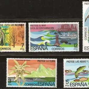 Sello 2469-73.Protección de la naturaleza
