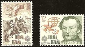 Sello 2520-21.Europa-CEPT