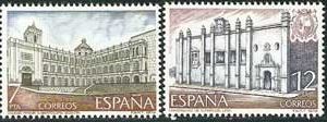 Sello 2544-45.América-España
