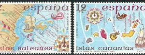 Sello 2622-23.España insular