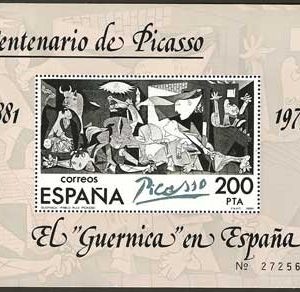Sello 2631.El «Guernica» en España