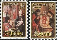 Sello 2633-34.Navidad