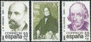 Sello 2646-48.Centenarios