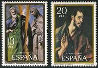Sello 2666-67.Homenaje a El Greco