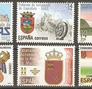 Sello 2686-91.Estatutos de Autonomía
