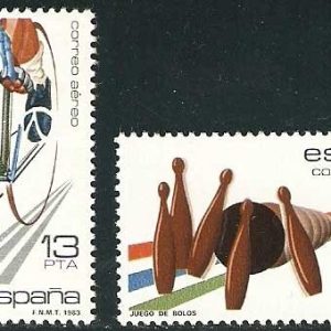 Sello 2695-96.Deportes.Aéreo