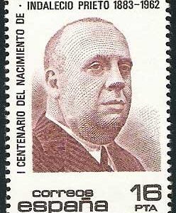 Sello 2731.Cent. del nacimiento de Indalecio Prieto