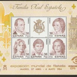 Sello 2754.Exp. Mundial de Filatelia «ESPAÑA’84»